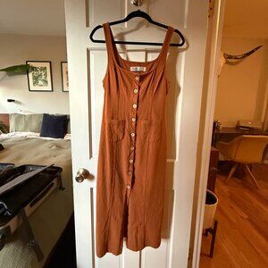 FP Beach Midi Button-Up Dress